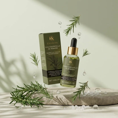 Pack Cheveux Secs — Gommage + Huile au Romarin