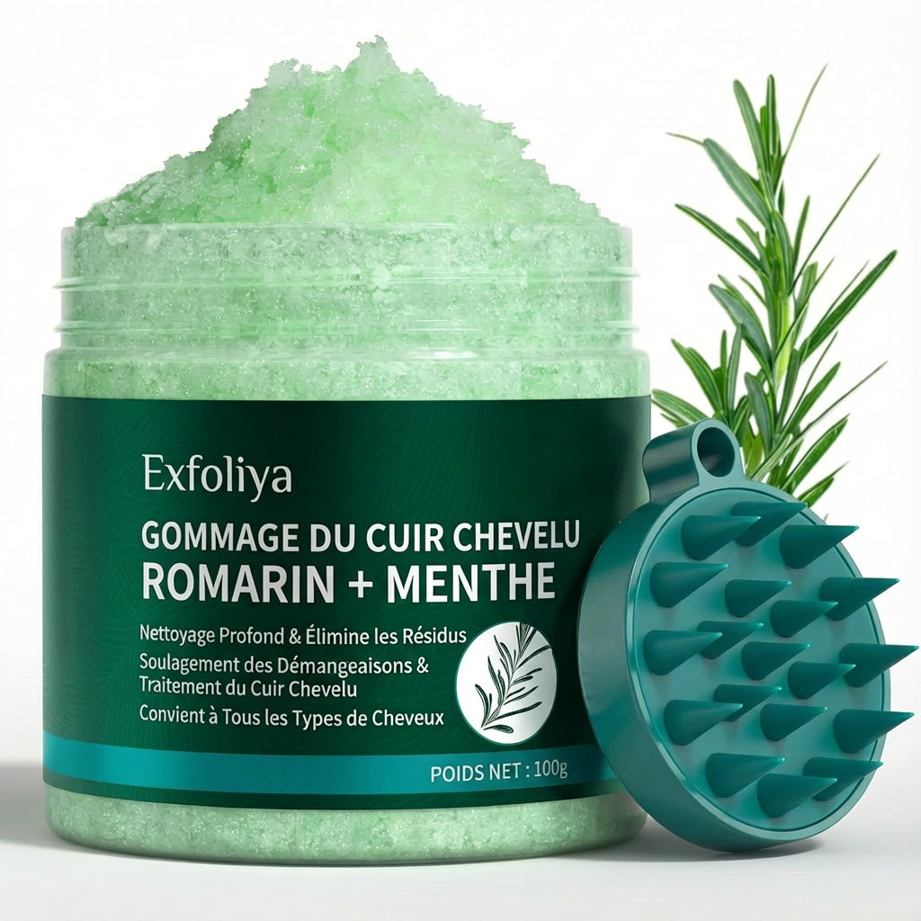 gommage capillaire exfoliya